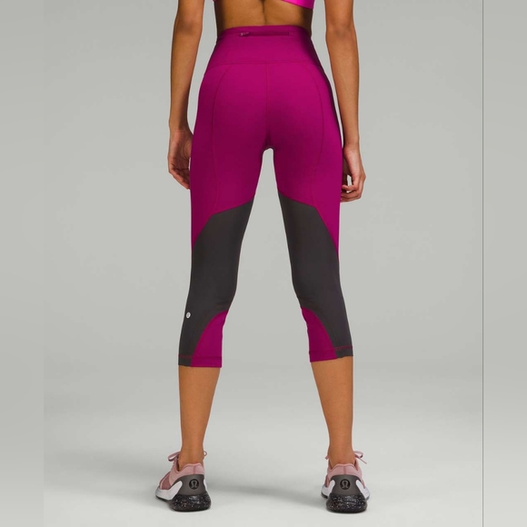 NWOT LULULEMON Throwback Inspire High-Rise Crop 21" - Picture 7 of 9